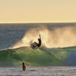 Local talent at the nearby Llandudno beach